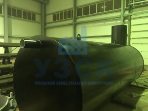 Резервуар горизонтальный стальной наземный в Курске