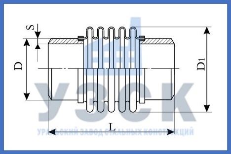 Чертёж компенсатора ОПН в Курске