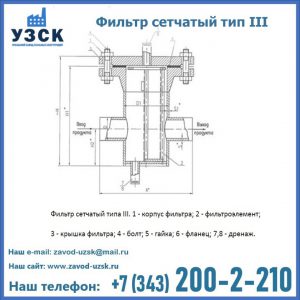 Фильтр сетчатый ФС по Т-ММ-11-2003 в Курске