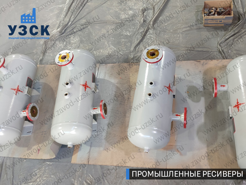 фотография емкостных ресиверов газа Курск